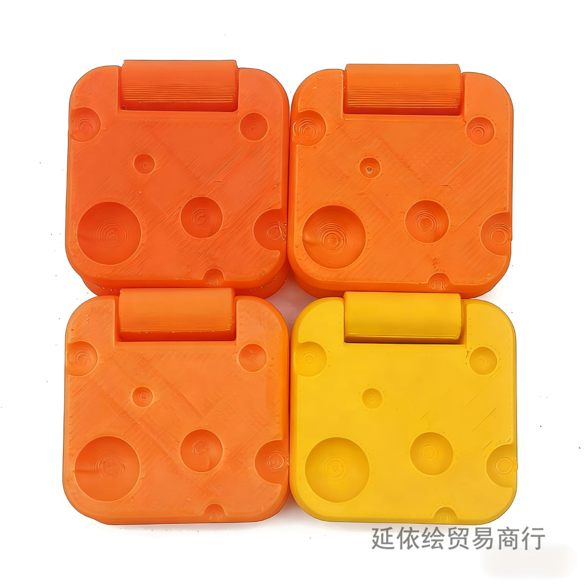 3D Printed Stress-Relief Gadget Cheese Slider Creative Toy Personalized Fingertip Spinning Flip Children's Educational Toy - image 4