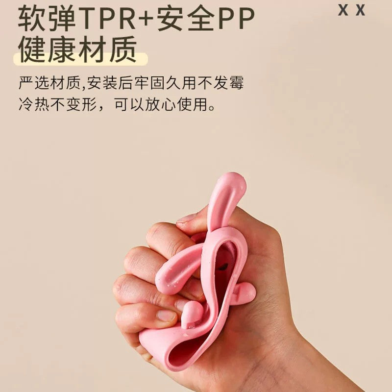 Rabbit Faucet Extender for Baby Handwashing, Cute Cartoon Universal Silicone Extension Splash-Proof Gadget for Children - image 4