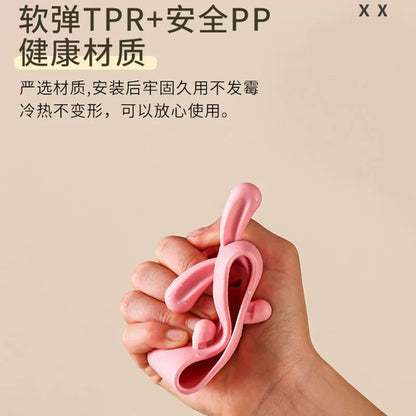 Rabbit Faucet Extender for Baby Handwashing, Cute Cartoon Universal Silicone Extension Splash-Proof Gadget for Children - image 4