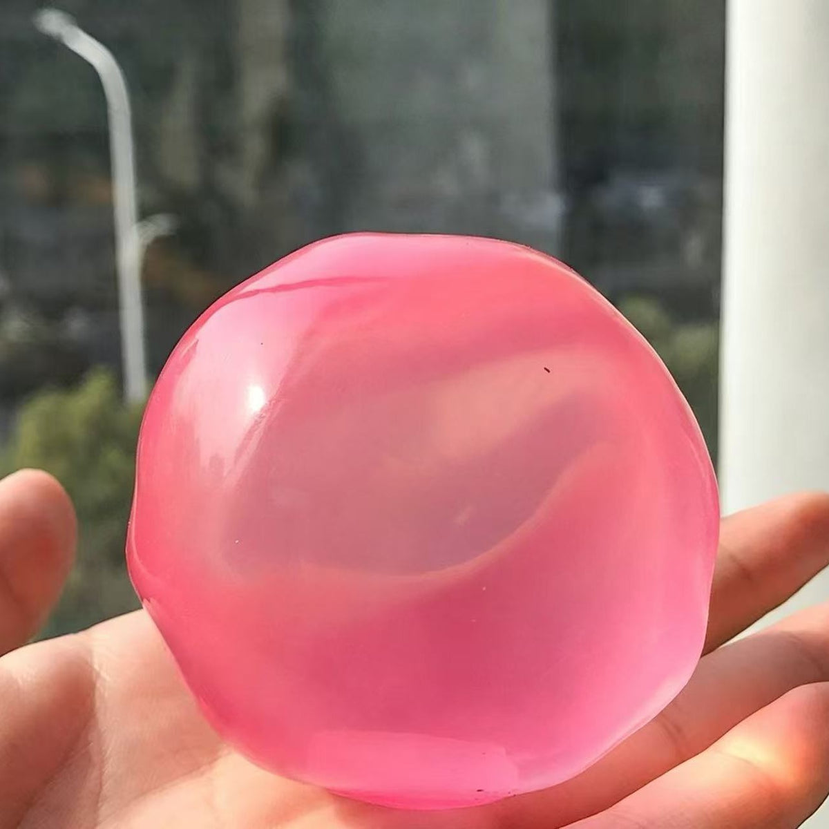 Direct Sale from the Manufacturer: Coconut Oil Squishy Toy, Vaseline Moldable Soft Hand-Squeezing Ball, Noise-Making Ball, Stress Relief Toy - image 2