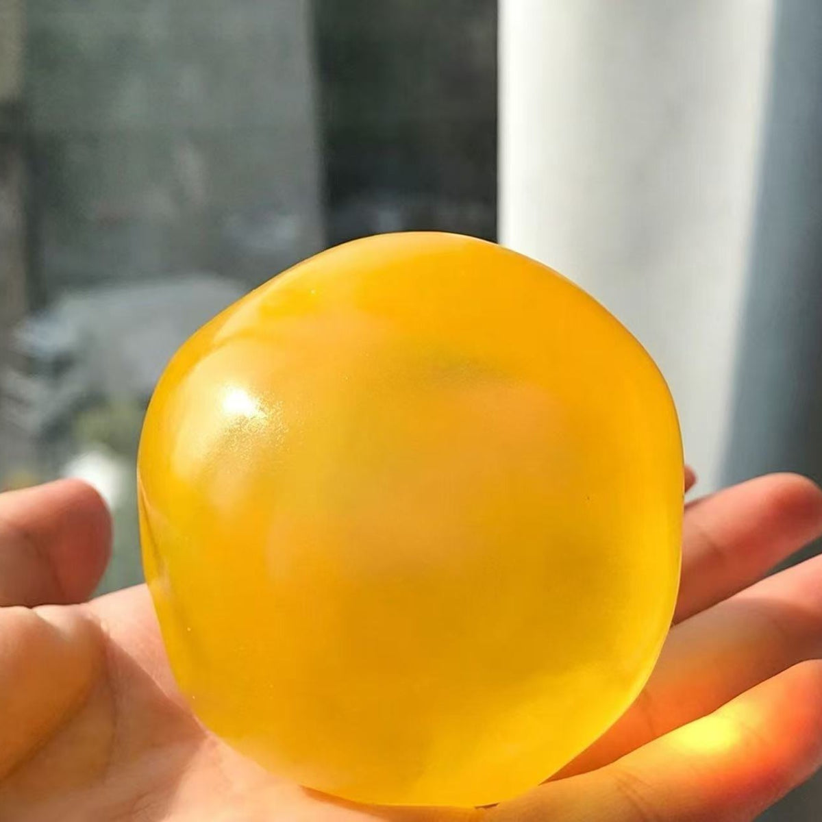 Direct Sale from the Manufacturer: Coconut Oil Squishy Toy, Vaseline Moldable Soft Hand-Squeezing Ball, Noise-Making Ball, Stress Relief Toy - image 3
