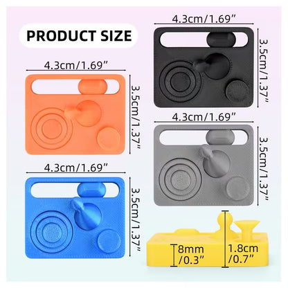 Cross-Border Hot-Selling 3D Printed 4-in-1 Rotating Fingertip Slider Stress Relief Toy Fingertip Spinner Stress Relief Ornament - image 2