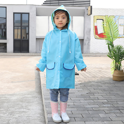 Factory Wholesale Oxford Cloth Children's Raincoat Thickened Rain Poncho Cartoon Baby Rain Gear for Kindergarten Boys and Girls - image 2