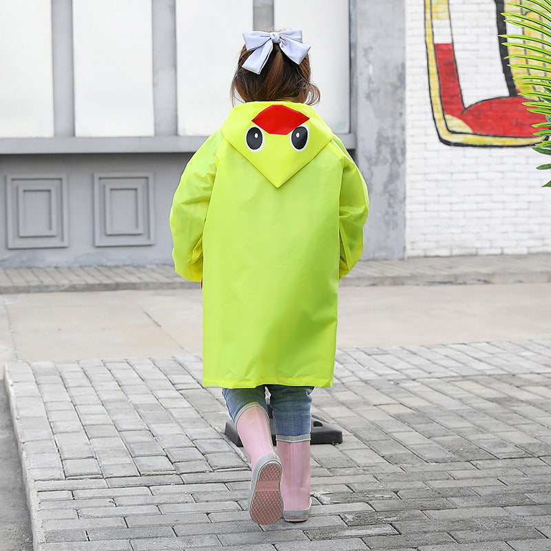 Factory Wholesale Oxford Cloth Children's Raincoat Thickened Rain Poncho Cartoon Baby Rain Gear for Kindergarten Boys and Girls - image 3