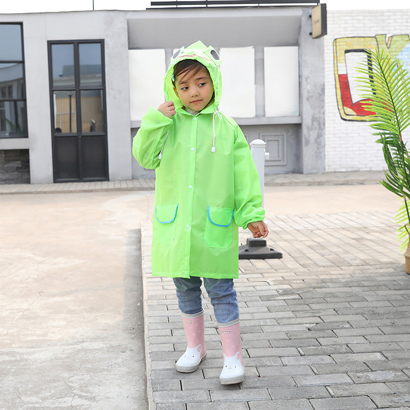 Factory Wholesale Oxford Cloth Children's Raincoat Thickened Rain Poncho Cartoon Baby Rain Gear for Kindergarten Boys and Girls - image 4