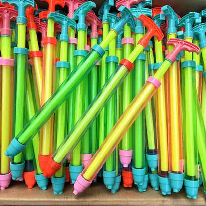 Wholesale Pull-Out Children's Toy Water Guns, Manual Water Guns, Plastic Syringe Toy Water Guns for Street Stalls - image 2