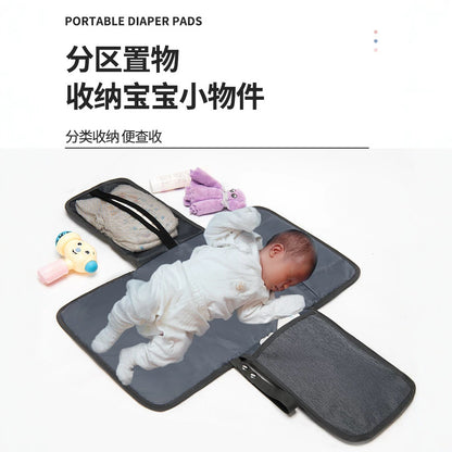 Cross-Border Hot-Selling Portable Baby Diaper Changing Pad, Multi-Functional Baby Changing Table, Diaper Bag, Mother and Baby Products - image 1