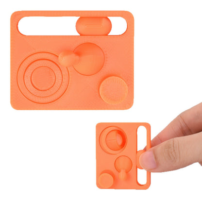 Cross-border bestseller 3D printed 4-in-1 rotating fingertip slider stress-relief toy, fingertip spinner stress-relief ornament - image 5