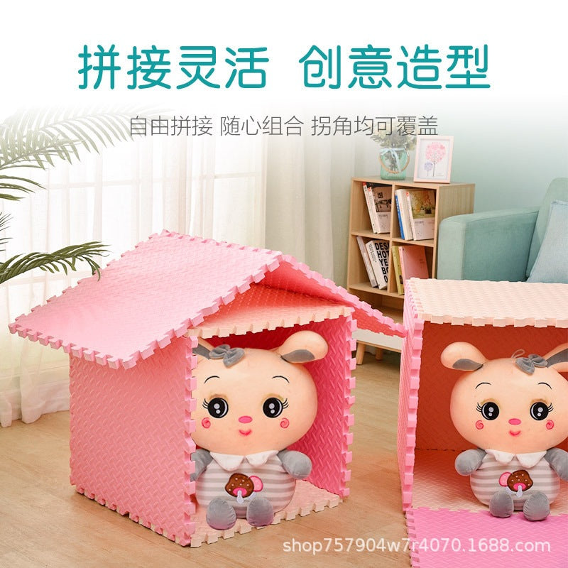 Wholesale children's thick foam floor mats, baby crawling mats, large interlocking puzzle mats for living room and bedroom, manufacturer - image 2