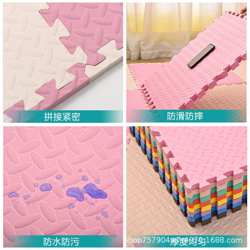 Wholesale children's thick foam floor mats, baby crawling mats, large interlocking puzzle mats for living room and bedroom, manufacturer - image 4