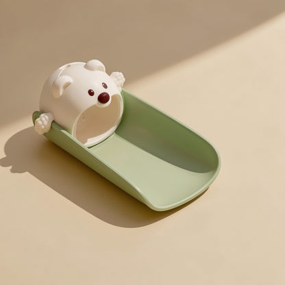 Silicone faucet extender with a cute cartoon design for children's hand washing - view 3