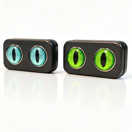 Owl Edc Fidget Spinner Slider Push Toy Metal Fidget Toy Trendy Toy Stress Relief Portable Decompression Gadget - image 1