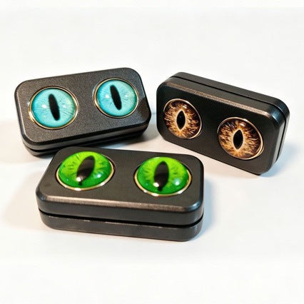 Owl Edc Fidget Spinner Slider Push Toy Metal Fidget Toy Trendy Toy Stress Relief Portable Decompression Gadget - image 4