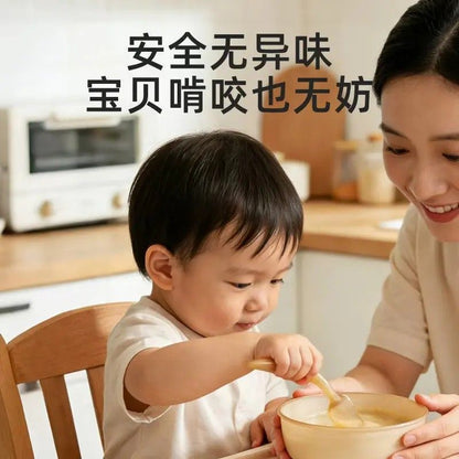 Baby Learning Spoon with Short Handle, Ppsu Twist Spoon, Learning Feeding Spoon, Children's Tableware, Bendable Elbow Spoon - image 4