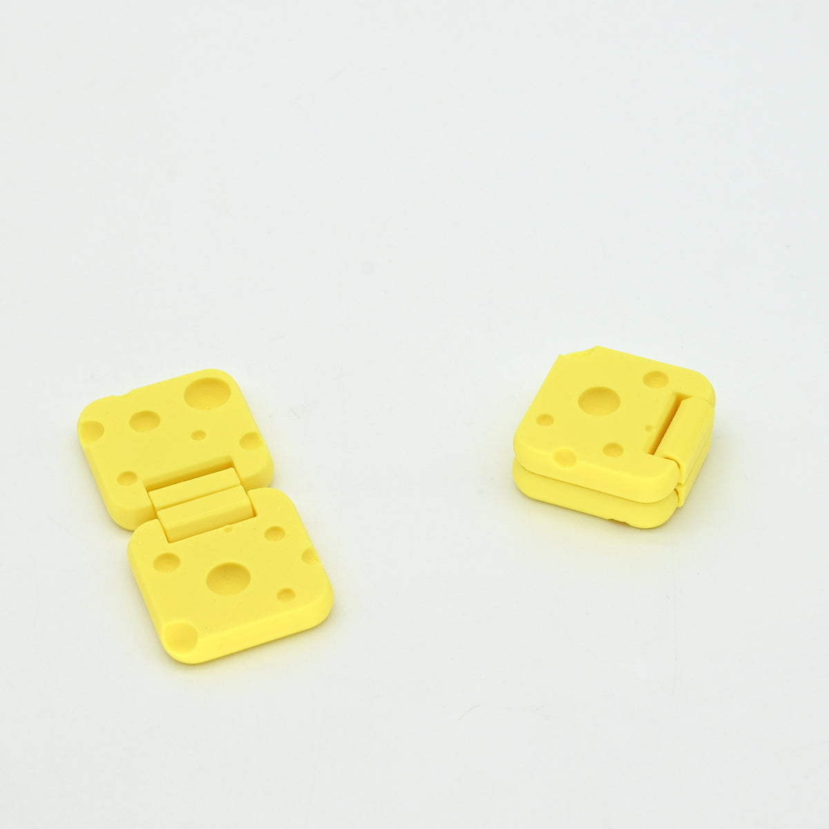 3D Printed Cheese Slider Fidget Toy, Fingertip Rotating Stress Relief Gadget, Creative Educational Small Toy - image 2