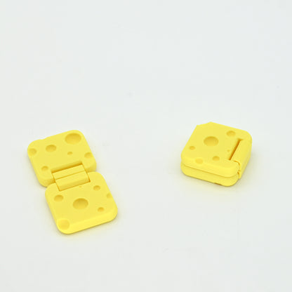 3D Printed Cheese Slider Fidget Toy, Fingertip Rotating Stress Relief Gadget, Creative Educational Small Toy - image 2
