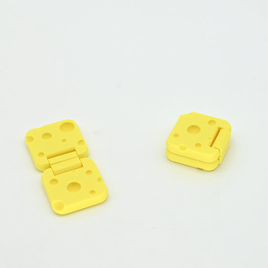 3D Printed Cheese Slider Fidget Toy, Fingertip Rotating Stress Relief Gadget, Creative Educational Small Toy - image 2