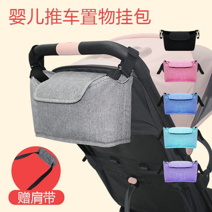 Stroller hanging bag storage pouch multi-purpose large-capacity stroller organizer bag for baby stroller - image 1