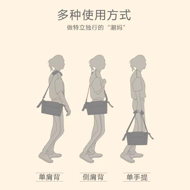 Stroller hanging bag storage pouch multi-purpose large-capacity stroller organizer bag for baby stroller - image 4