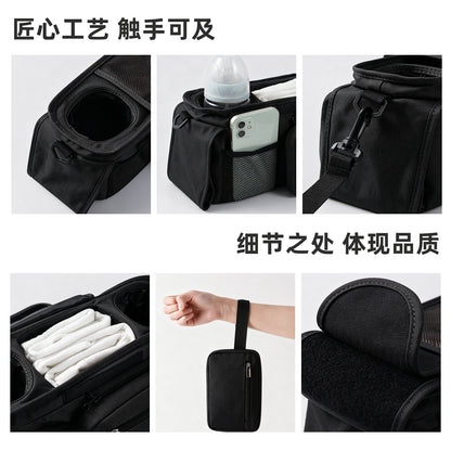 Baby Stroller Hanging Bag, Multi-Functional Storage Bag, Universal Large-Capacity Storage Bag, Stroller Bag, Baby Umbrella Stroller Bag - image 2