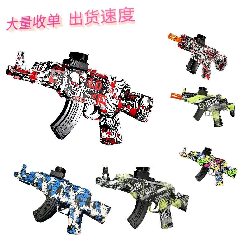 Factory direct sale of AK47 toy guns, graffiti M416, cross-border Amazon MP5 wholesale, popular toy guns - image 3