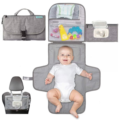 Baby Diaper Changing Pad, Portable Diaper Changing Mat for Outings, Stroller Hanging Type, Newborn Urine Barrier - image 1