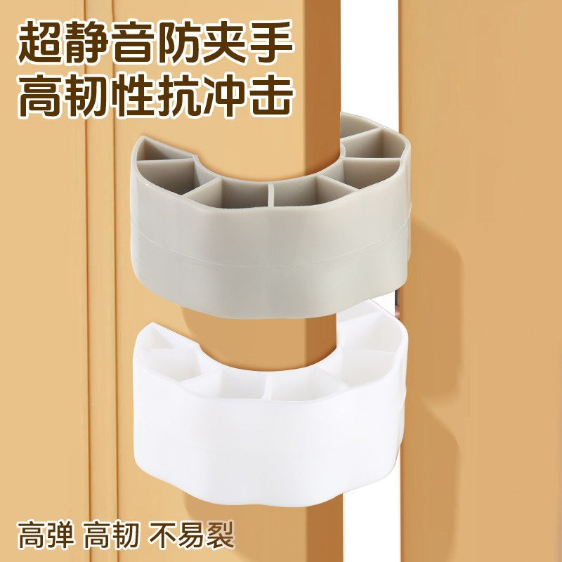 Child Safety Door Card to Prevent Fingers from Getting Stuck, Anti-Collision Door Card, Silent Windproof Door Gap Card for Kitchen Sliding Doors - image 2