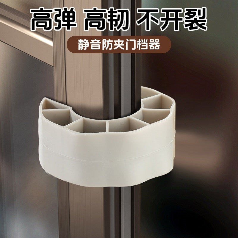 Child Safety Door Card to Prevent Fingers from Getting Stuck, Anti-Collision Door Card, Silent Windproof Door Gap Card for Kitchen Sliding Doors - image 4