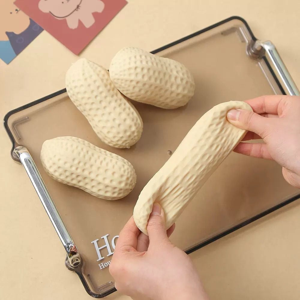 Tiktok-Style Creative Realistic Peanut Squeeze Toy, Anti-Anxiety Stress Relief Toy, Fun Food-Themed Stress-Relief Toy Gadget - image 2