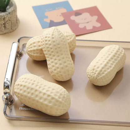 Tiktok-Style Creative Realistic Peanut Squeeze Toy, Anti-Anxiety Stress Relief Toy, Fun Food-Themed Stress-Relief Toy Gadget - image 3