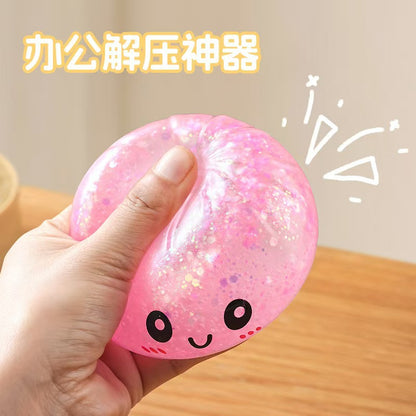 Cross-Border Stress-Relief Dumpling Malt Candy Glue Dough Squeeze Toy - image 4