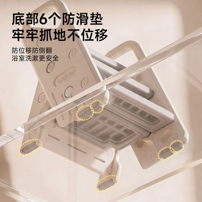 Baby Washbasin Step Stool, Children's Footstool, Infant Washbasin Step Stool, Foldable Height-Increasing Step Stool - image 3