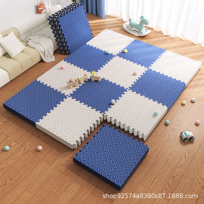 Cross-Border Exclusive Supply of Leaf-Patterned Foam Floor Mats, Thickened Interlocking Crawling Mats, Large Crawling Mats, Baby and Children's Puzzle Mats - image 3