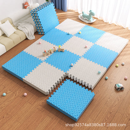 Cross-Border Exclusive Supply of Leaf-Patterned Foam Floor Mats, Thickened Interlocking Crawling Mats, Large Crawling Mats, Baby and Children's Puzzle Mats - image 4