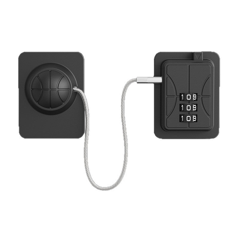 Child Safety Lock, Three-Digit Password Steel Wire Refrigerator Lock, Abs Steel Wire Rope Drawer Lock, Window Lock, Door Cabinet Lock - image 5