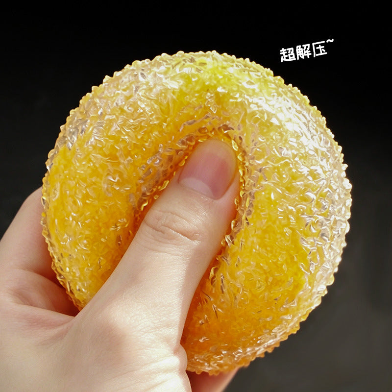 Amazon's Popular Fructose Smoothie Handmade Ball with a Moldable Texture That Makes a Crunchy Sound When Squeezed, a High-Appearance Stress-Relief Toy - image 4