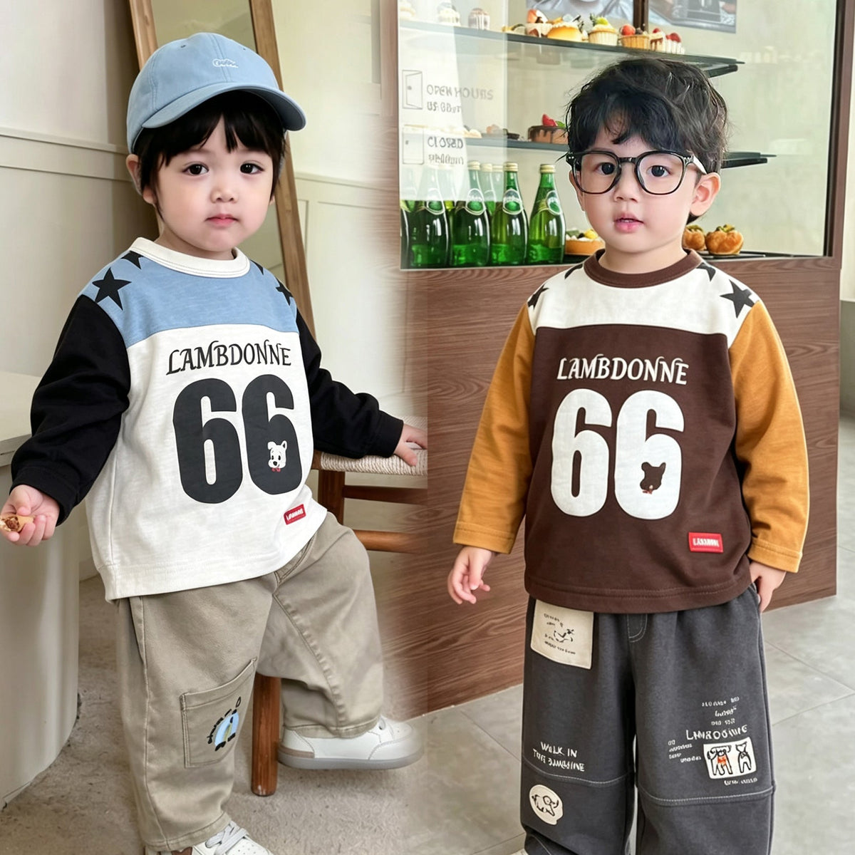 Children's Long-Sleeve T-Shirt 2026 Autumn Boys' Base Shirt Small and Medium-Sized Kids' Autumn Tops Wholesale 2026 Autumn Children's Clothing - image 1