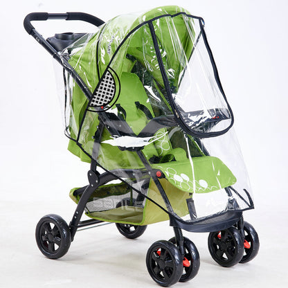 Stroller Cover, Baby Stroller Rain Cover, Universal Raincoat, Universal Stroller Cover, Baby Windproof and Rainproof Cover - image 1
