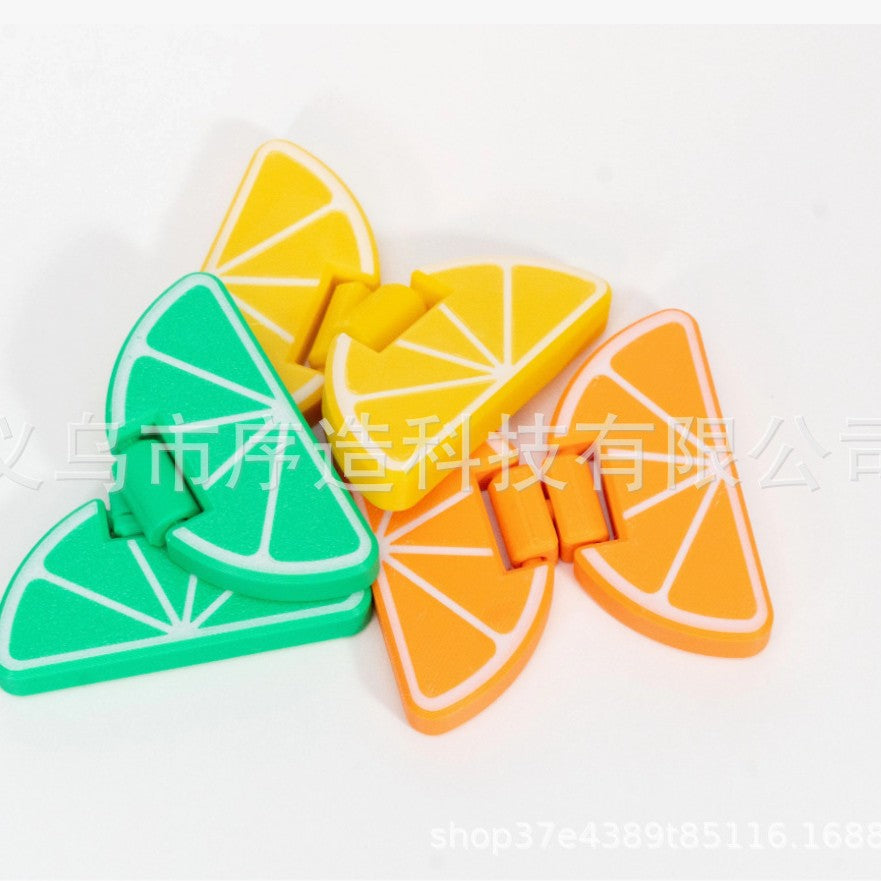 3D Printed Citrus Slider Flip Stress Relief Creative Cross-Border Bestseller Finger Play Dopamine Fidget Toy - image 1