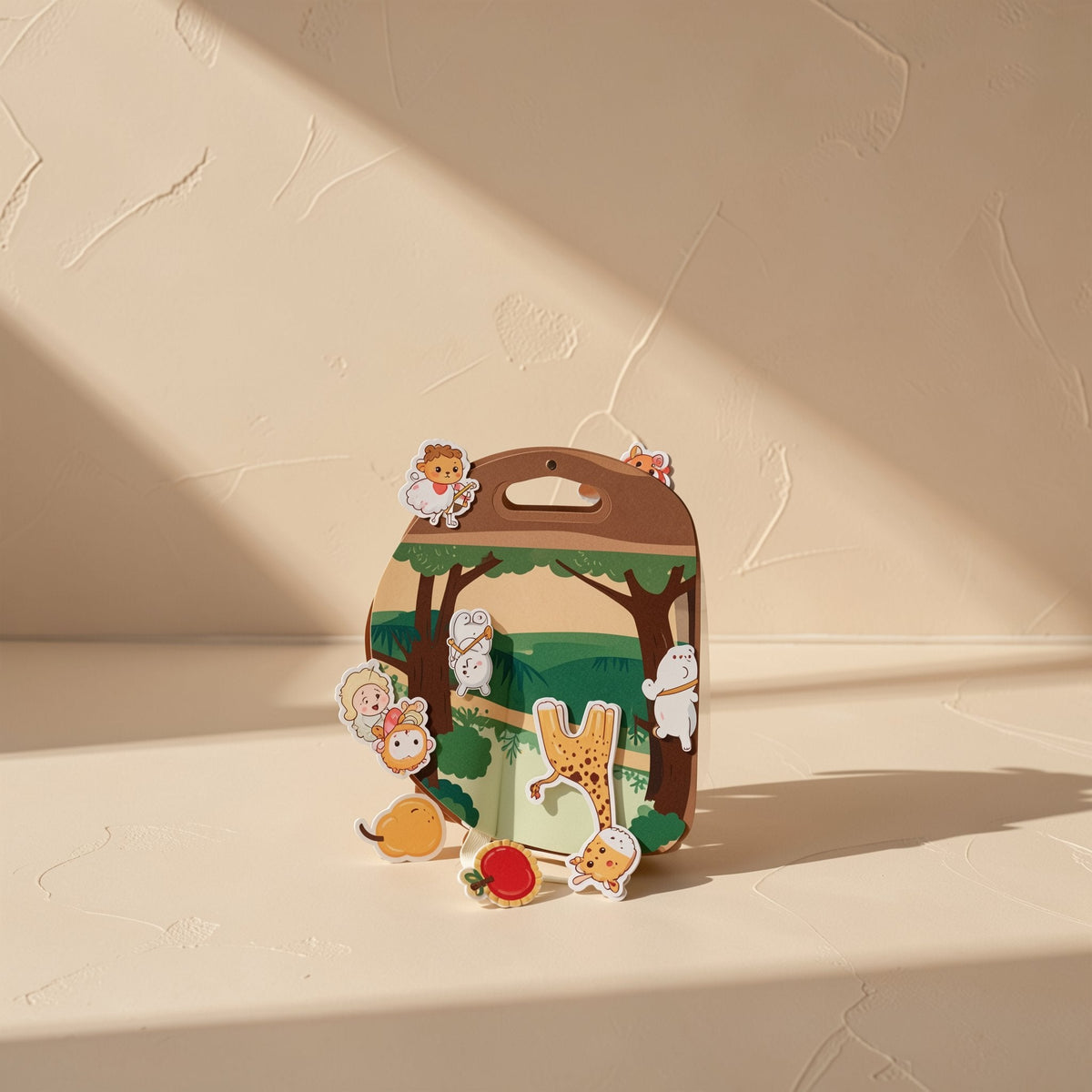Polyester early education cloth book with sound paper and cognitive matching features