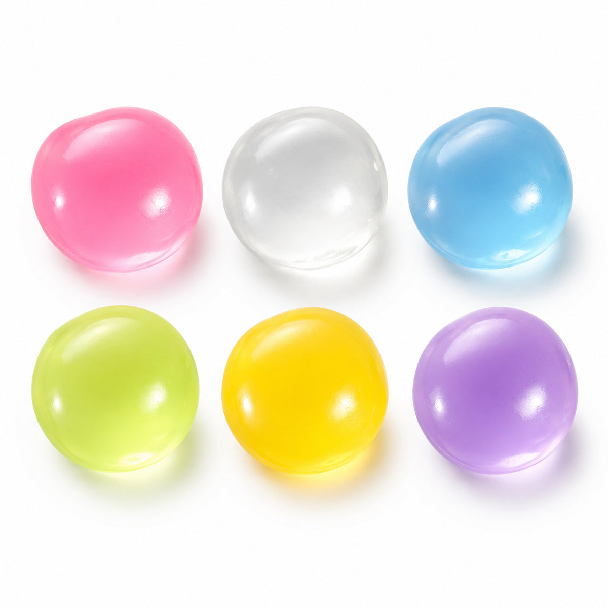 Popular Coconut Oil Squishy Toy, Translucent Vaseline Stress Relief Toy Ball, Moldable, Non-Rebound, Good Texture, Easy to Squeeze - image 5