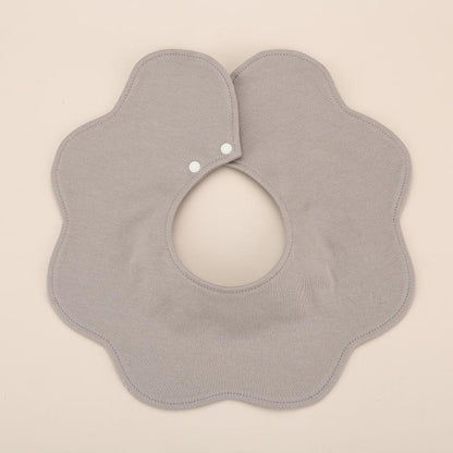 Korean-style ins baby bib, newborn saliva towel, baby bib, pure cotton double-sided children's saliva pocket - image 2