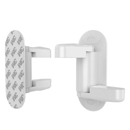 Anti-opening door latch, child safety door lock, baby anti-opening door stopper, pet anti-running safety lock, protective buckle - image 5