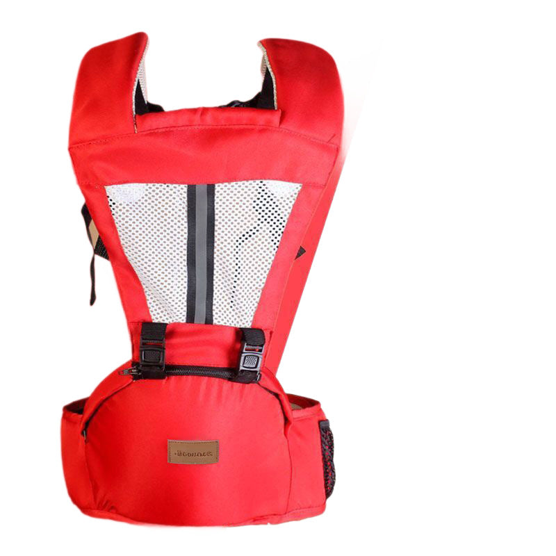 2-in-1 four-season baby carrier with waist stool, multifunctional child carrier with waist stool for newborns - image 5