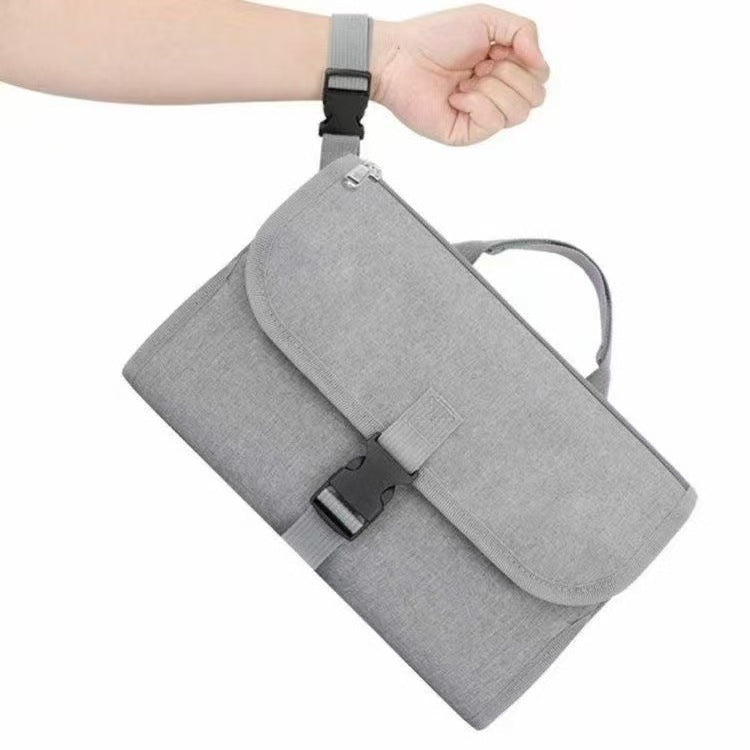 Cross-border best-selling portable diaper changing pad, waterproof, foldable, hanging stroller urine-proof pad with storage bag, wholesale - image 5