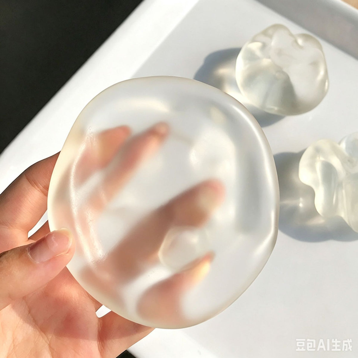 Cross-border bestseller coconut oil handmade stress-relief toy, high aesthetic plasticine-like Vaseline stress-relief ball - image 3