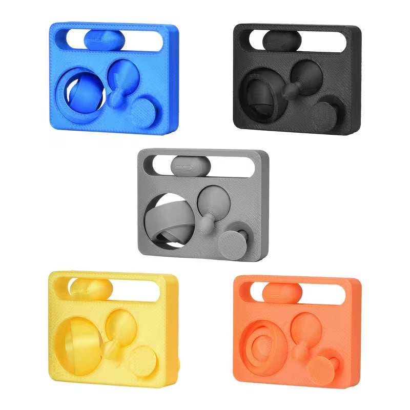 Cross-border bestseller 3D printed 4-in-1 rotating fingertip slider stress-relief toy, fingertip spinner stress-relief ornament - image 1