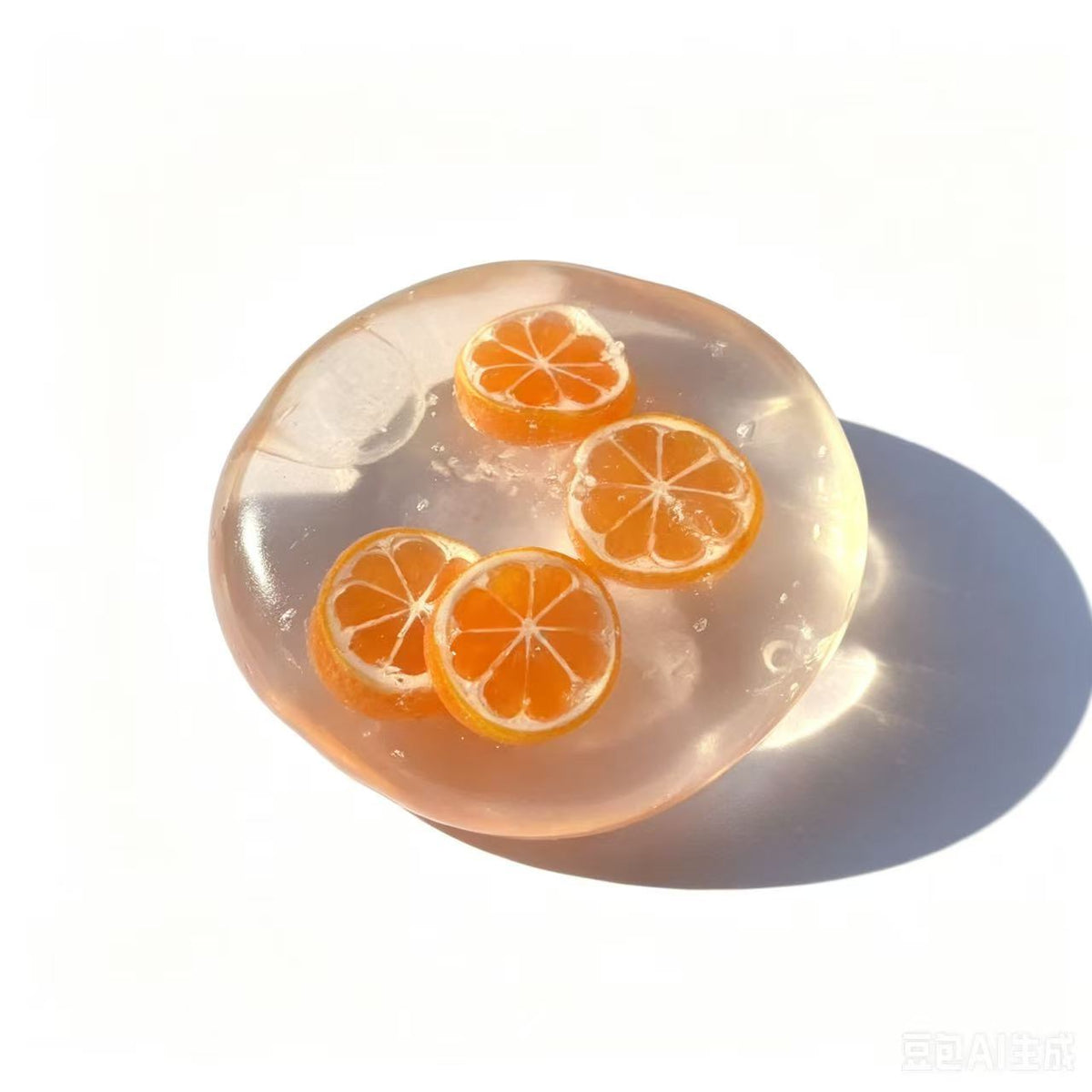 Popular fruit coconut ball stress-relief toy, translucent and moldable, non-rebound, with a good feel and fun to squeeze - image 2