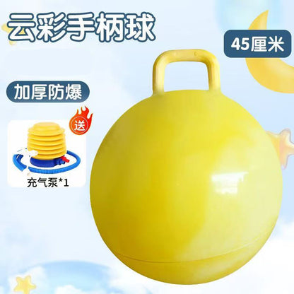 Children's Thickened Inflatable Cloud Ball for Parent-Child Interaction, Sensory Integration Training Toy, Cycling Backrest and Waist Support Ball, Internet Sen - image 3