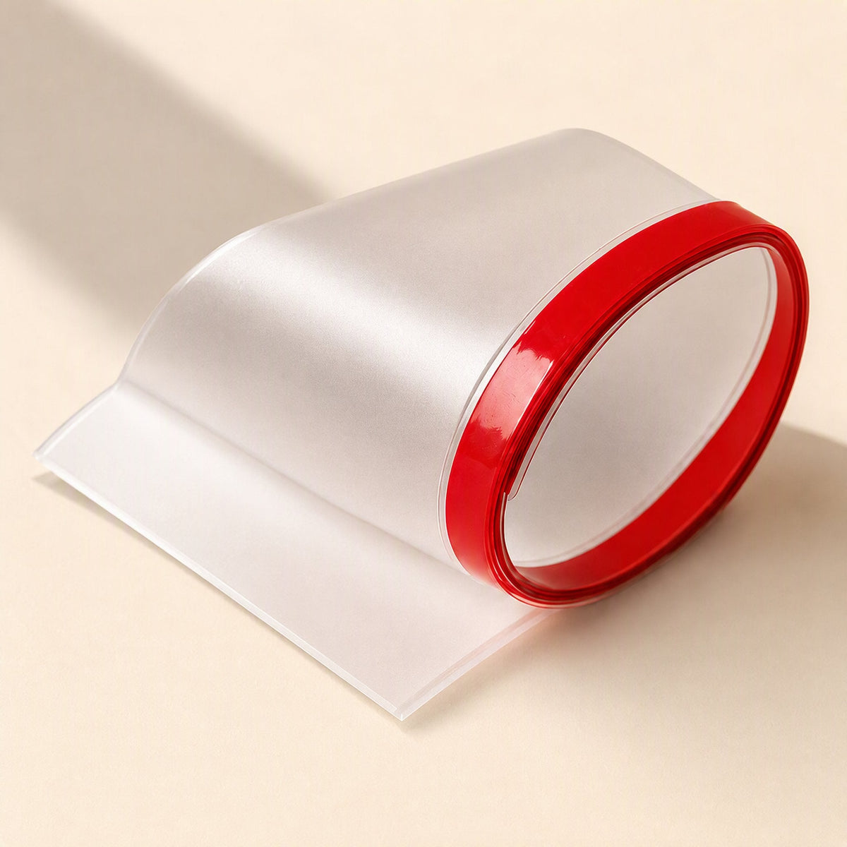 Arc-shaped door gap anti-pinch protection strip - view 2